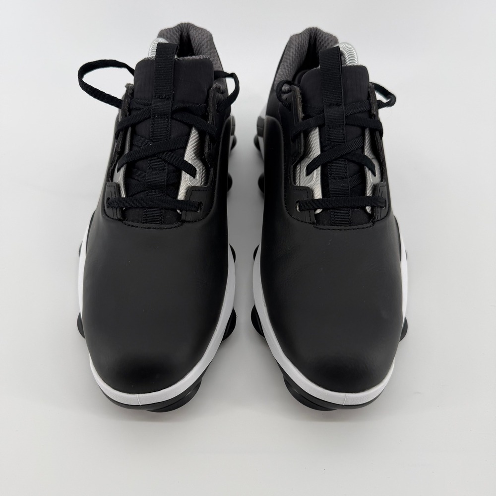 FootJoy Tour Alpha Golf Shoes Mens 8 Black White Spiked 55537 OPS Stability NWOT - Picture 6 of 11